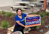 We're Getting Counted! Lawn Sign